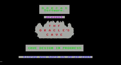 Oracle's Cave